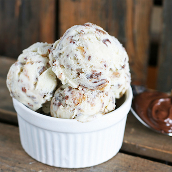 Elsie’s Homemade PB & Nutella Chocolate Ice Cream