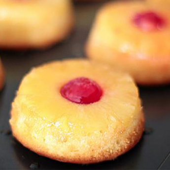 Pineapple Upside-Down Cupcakes