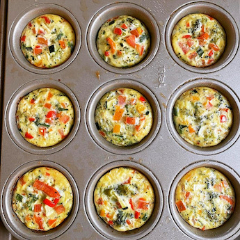 Cottage Cheese Egg Muffins